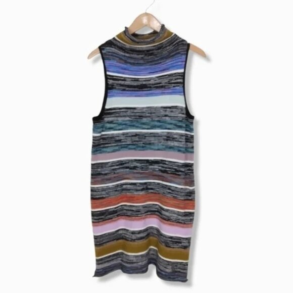 Anthropologie Stripe Knit Sleeveless Tunic - Picture 3 of 6